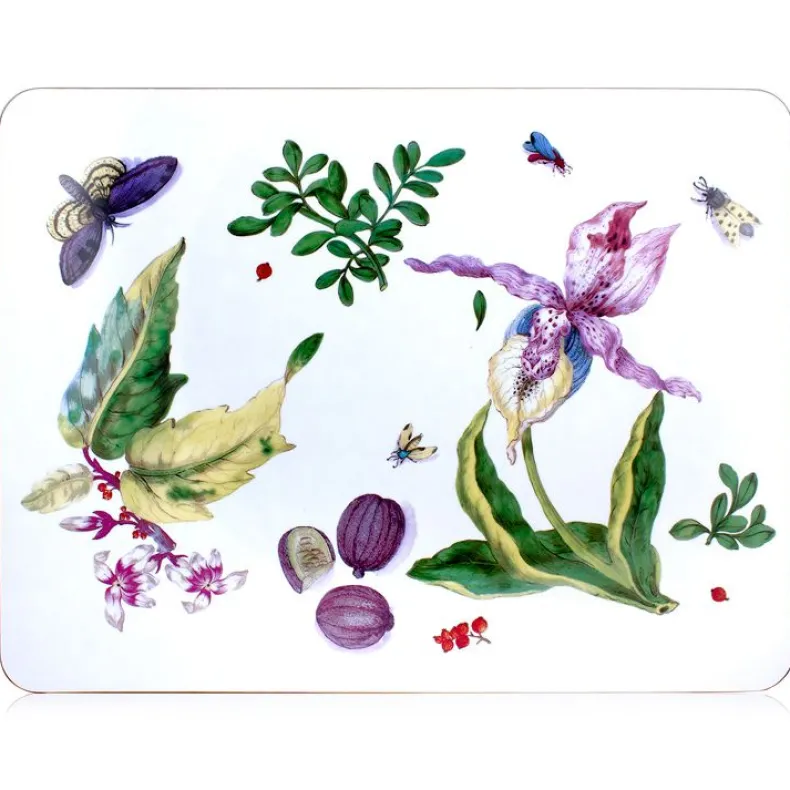 Chelsea Porcelain Orchid Serving Mat