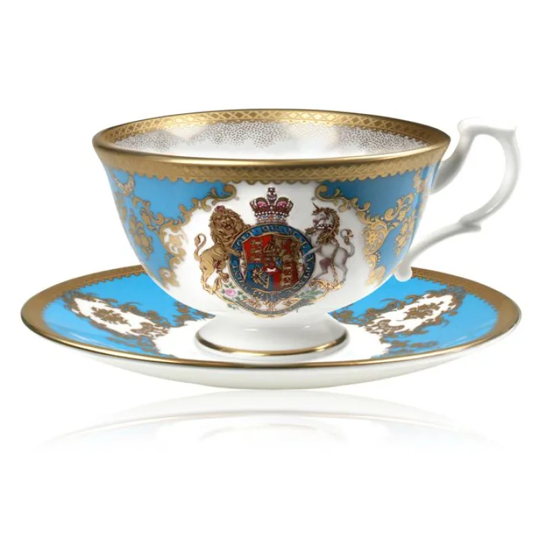 Coat Of Arms Teacup And Saucer
