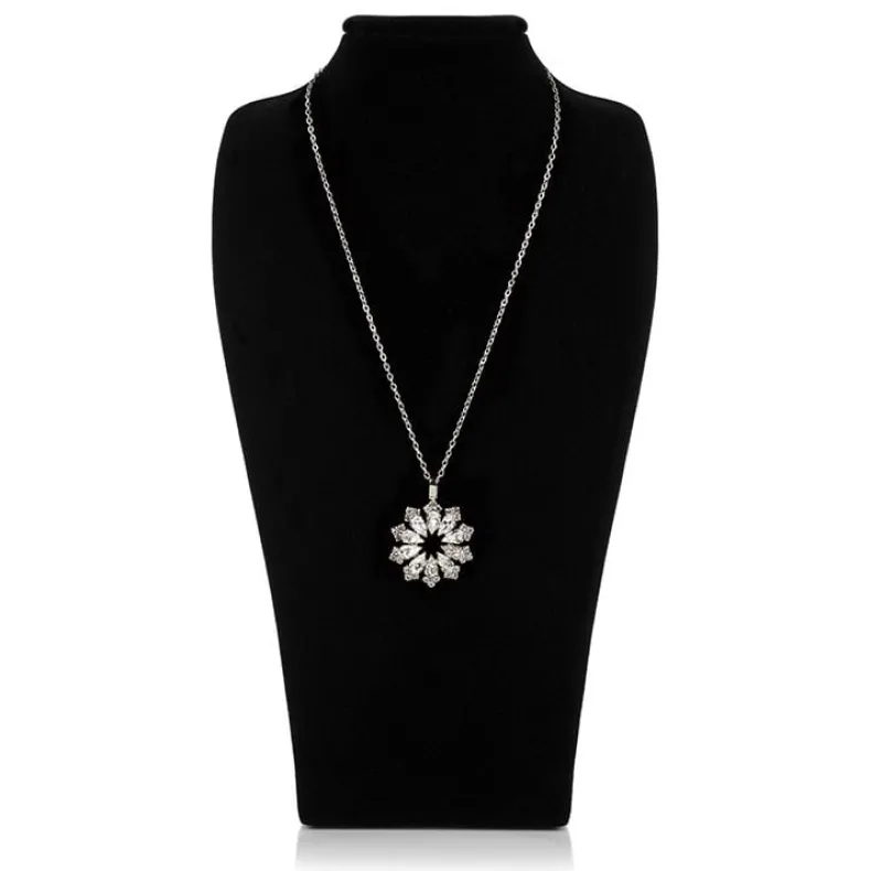 Crystal Decagon Pendant