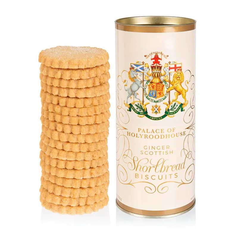 Palace Of Holyroodhouse Ginger Shortbread Tube