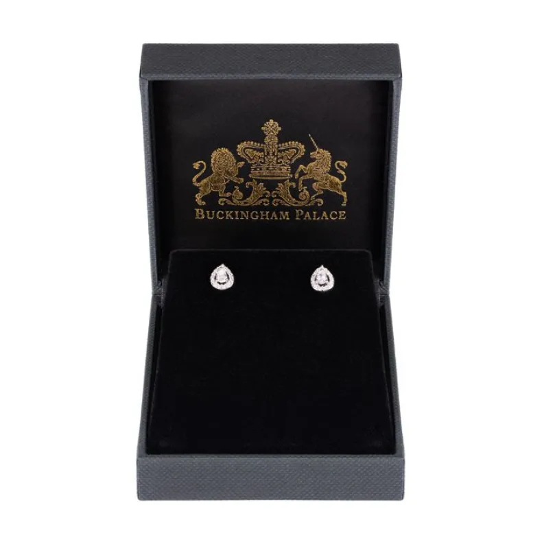 Silver Teardrop Earrings