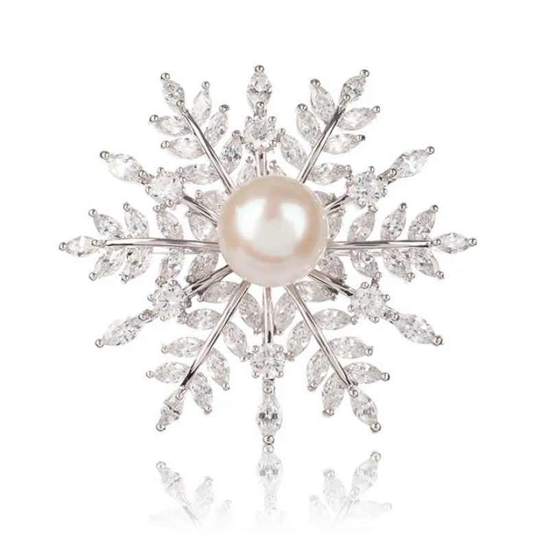 Snowflake Brooch