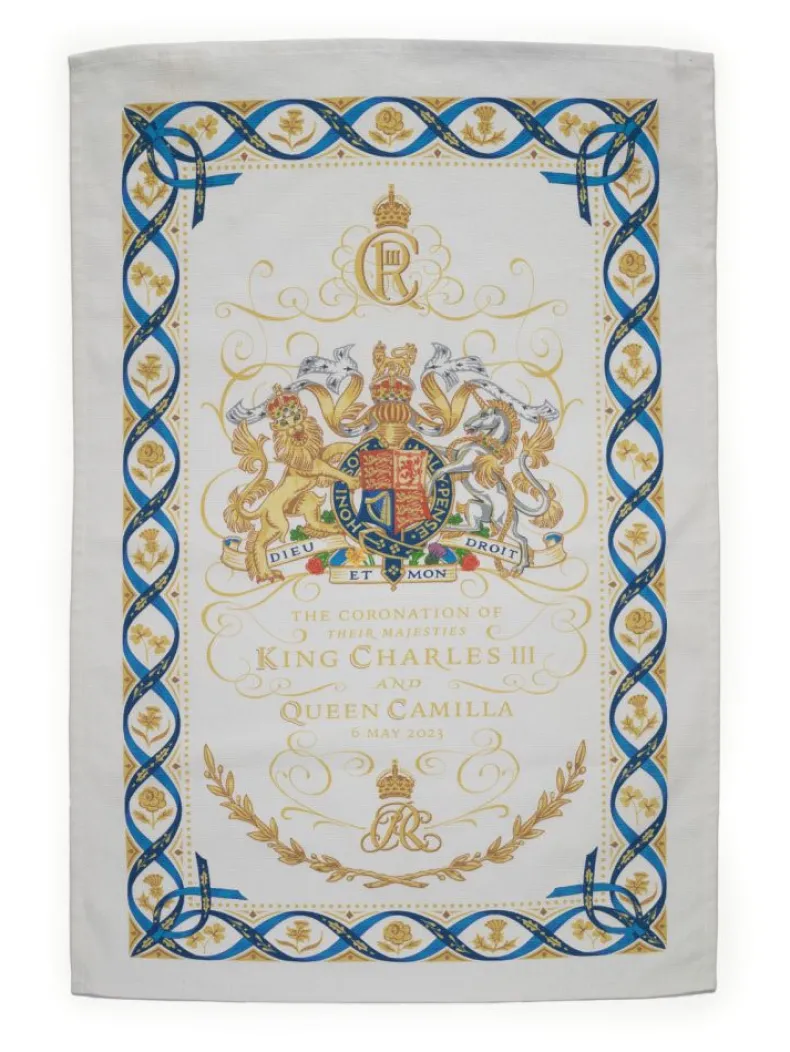 The Coronation Tea Towel