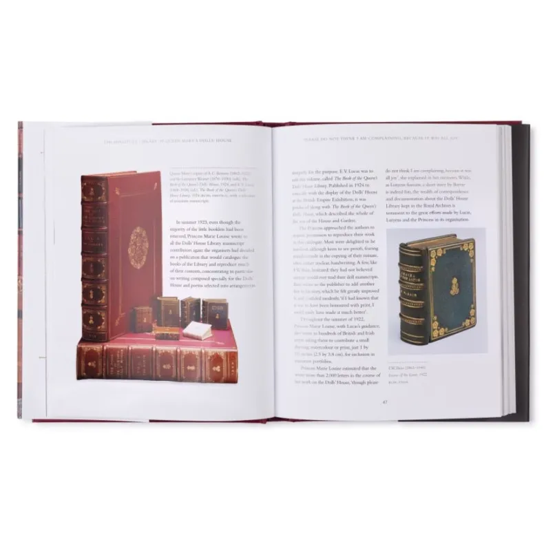 The Miniature Library Of Queen Mary'S Dolls' House